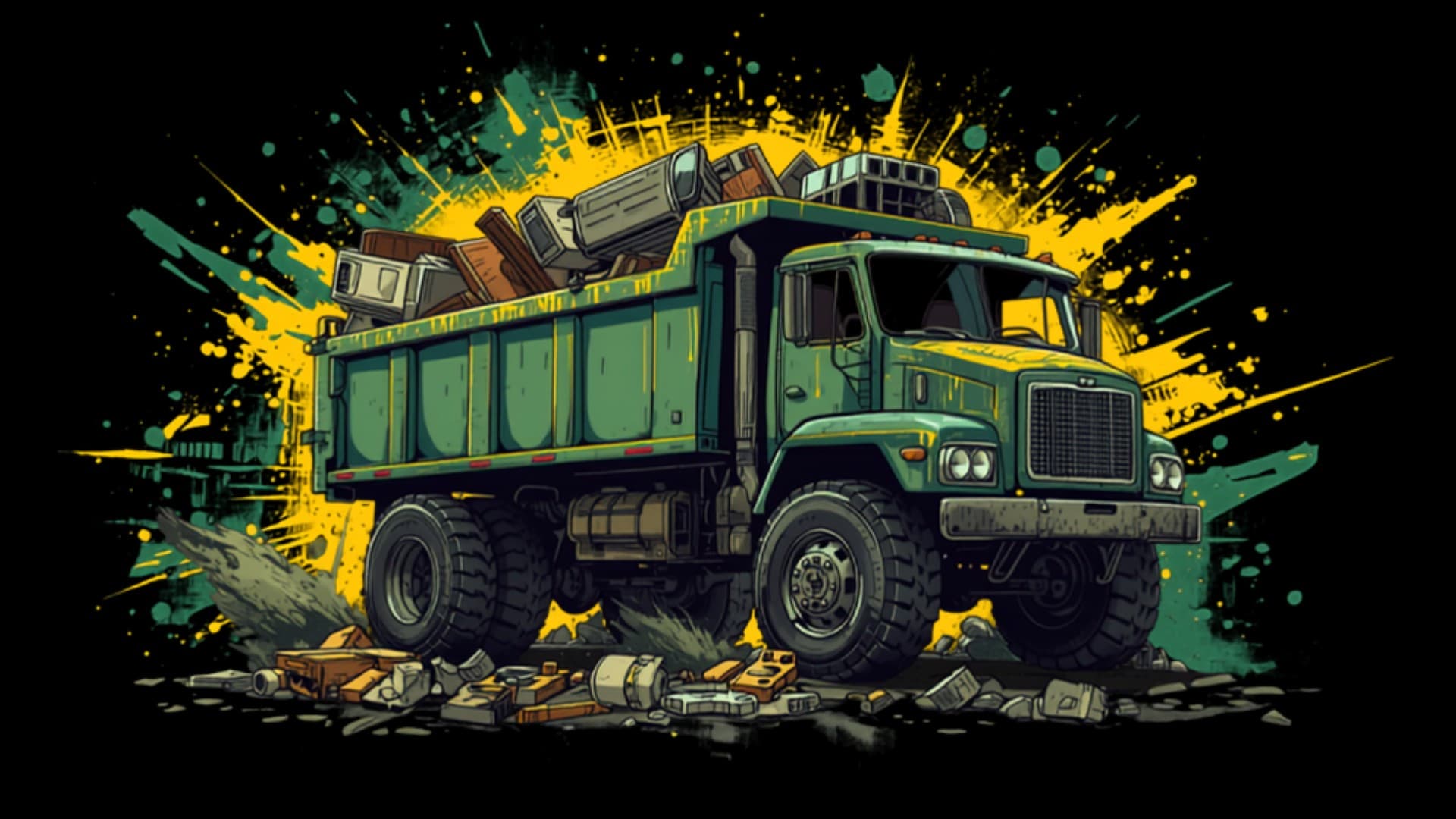 Dump Daddy junk removal truck